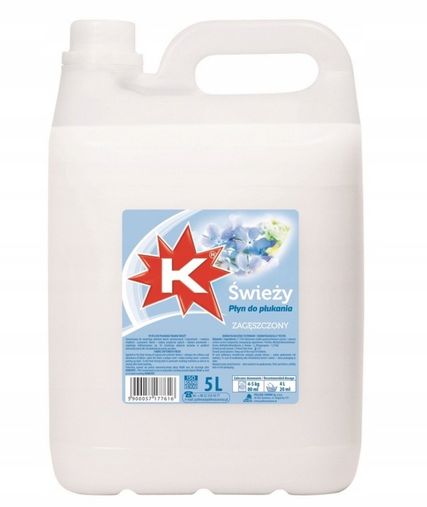 Płyn do płukania K Świeży 5L