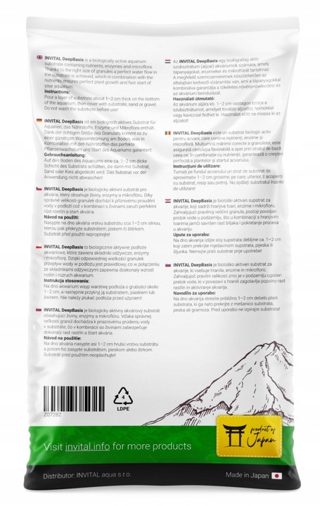 INVITAL DeepBasis 2l podłoże odżywcze pod żwir