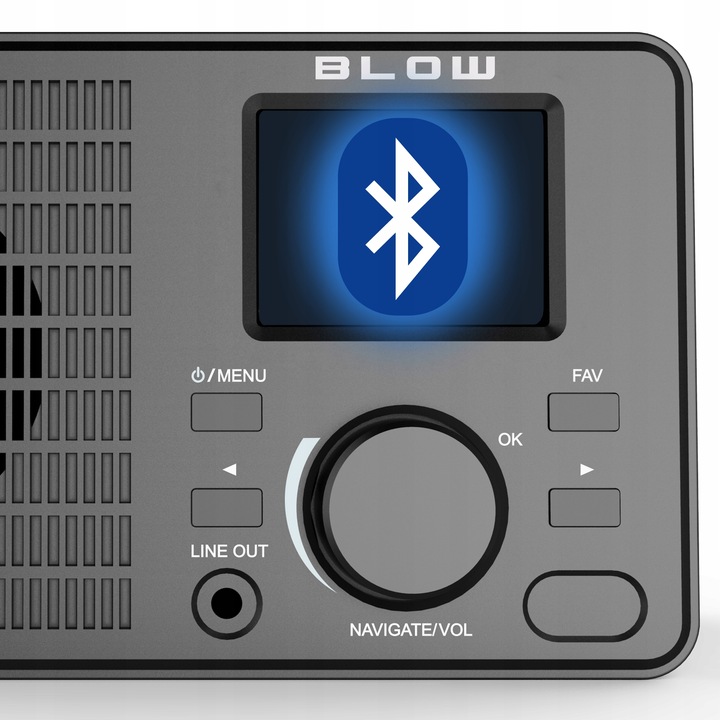 RADIO INTERNETOWE KUCHENNE SIECIOWE FM BLUETOOTH WIFI LCD RDS ALARM