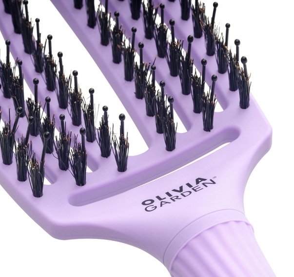 Szczotka do włosów Olivia Garden FingerBrush lavender