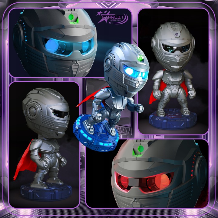 Projektor Gwiazd z Głośnikiem Bluetooth Lampka + 8 Dźwięków Relaksuje 4w1