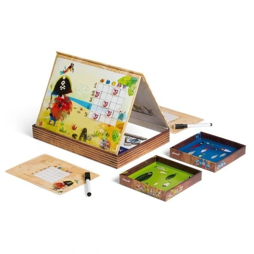 JANOD Gra magnetyczna Statki Pirat Battleship