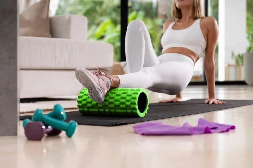 MATA DO ĆWICZEŃ MASAŻU WAŁEK ROLLER PIANKA EVA 4w1