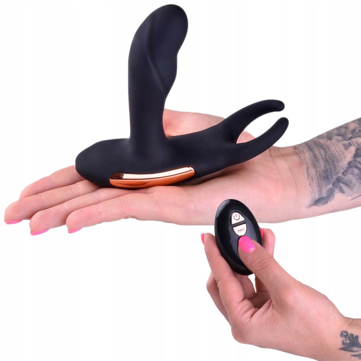 Podgrzewany Masażer Prostaty z Pilotem, Wibrator