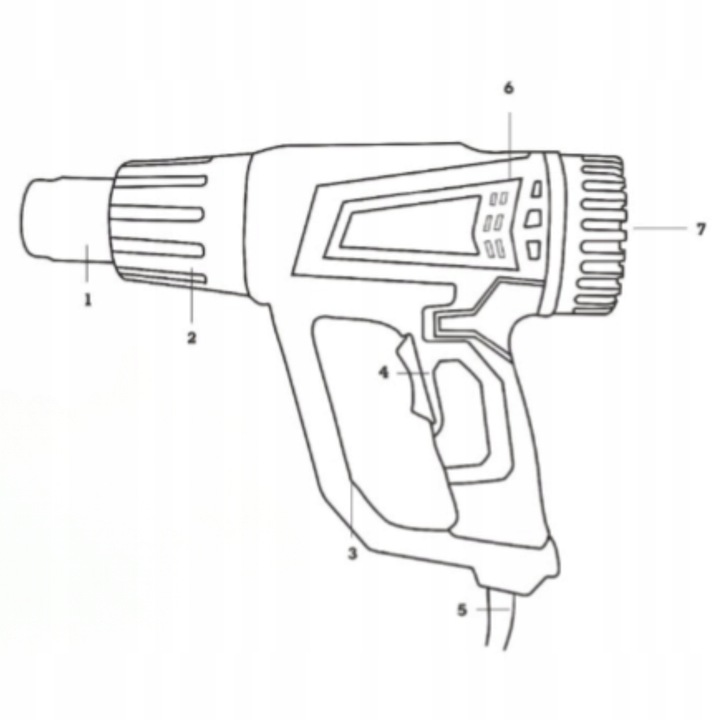 OPALARKA ELEKTRYCZNA MOCNA DMUCHAWA 2000W 2 BIEGI REGULACJA TEMPERATURY