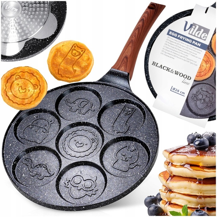 Patelnia GRANITOWA do jajek sadzonych na jajka placki naleśniki pancakes