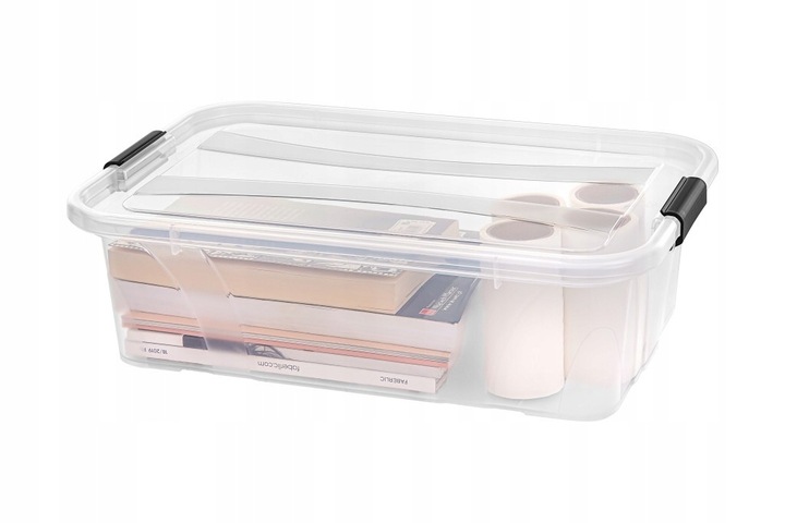 POJEMNIK PLASTIKOWY 21l pudło pojemniki plastikowe MaxBox na zabawki