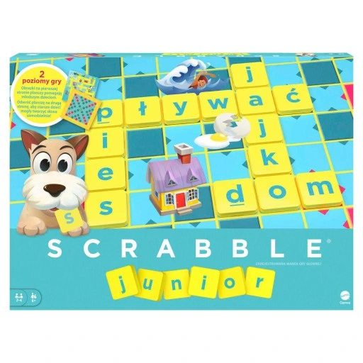 GRA SCRABBLE JUNIOR wersja polska Y9735