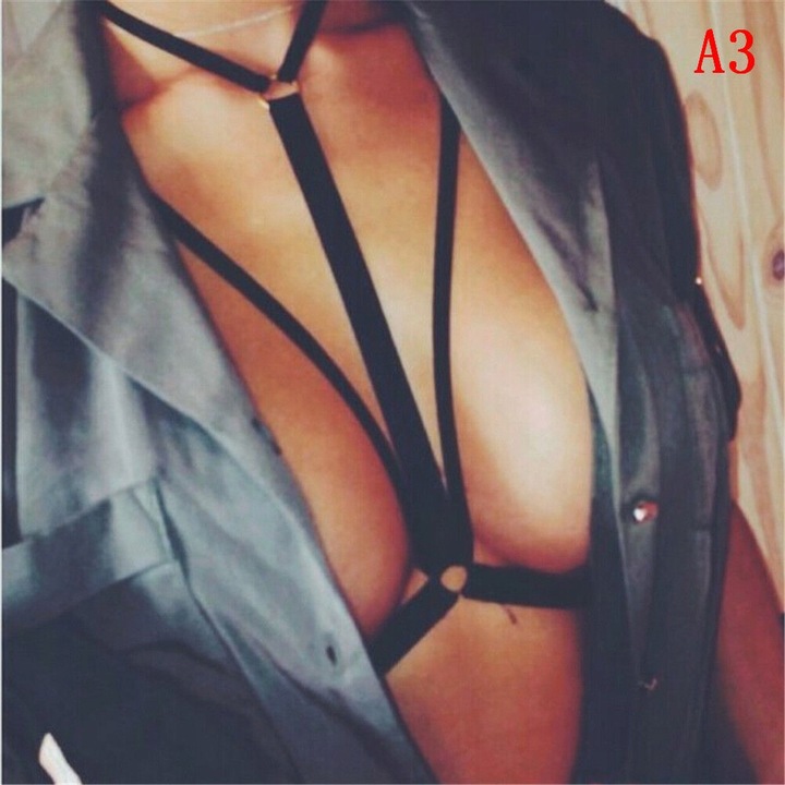 Harness Ramiączka Do Stanika Ozdobne Zmysłowe Top