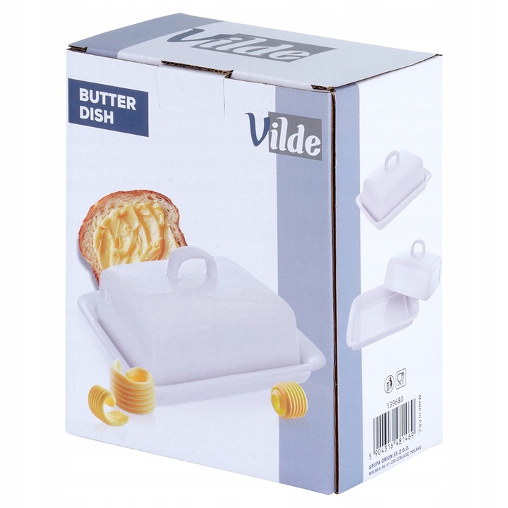 Maselniczka CERAMICZNA pojemnik kuchenny do przechowywania masła na