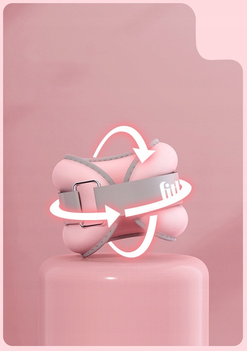 OBCIĄŻNIKI NA KOSTKI RĘCE 1 KG CIEŻARKI NA NOGI NADGARSTKI 2x 1KG