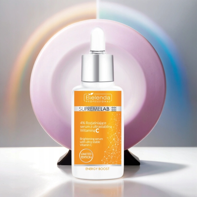 BIELENDA SERUM DO TWARZY SUPREMELAB 4% ROZJAŚNIAJĄCE Z WITAMINĄ C 30ML