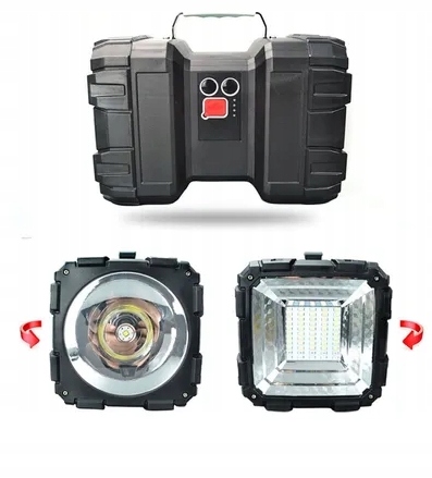 MOCNA LATARKA AKUMULATOROWA LED SZPERACZ CREE