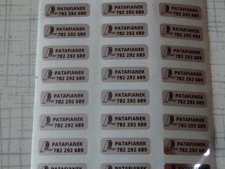 PLOMBA VOID SREBRNA 15*5 mm - 500 szt