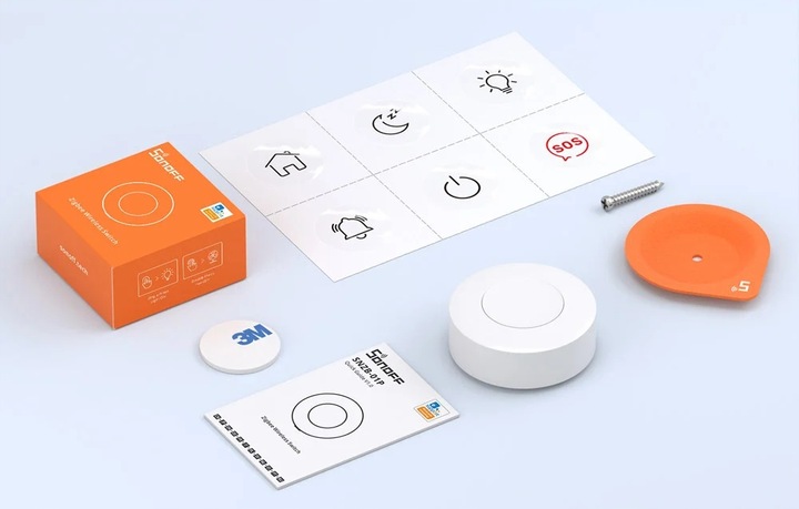 SONOFF SNZB-01P Pilot Przełącznik Inteligentny Przycisk Scen ZigBee eWeLink