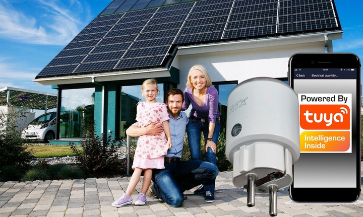 Gniazdko Wtyczka RTX Pomiar Licznik Energii do 260V Repater ZigBee