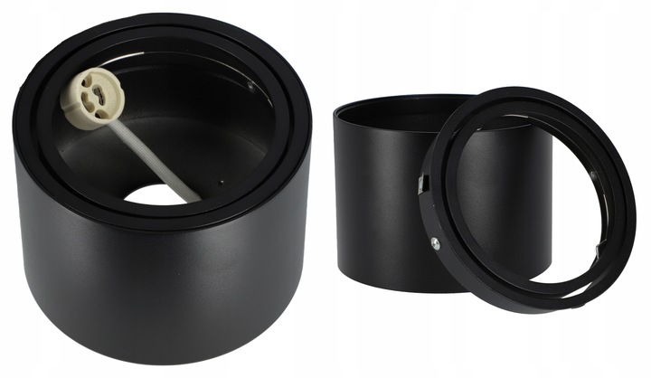 Oprawa Natynkowa Sufitowa AR111 TUBA LED GU10 Lampa Plafon Lampa Do