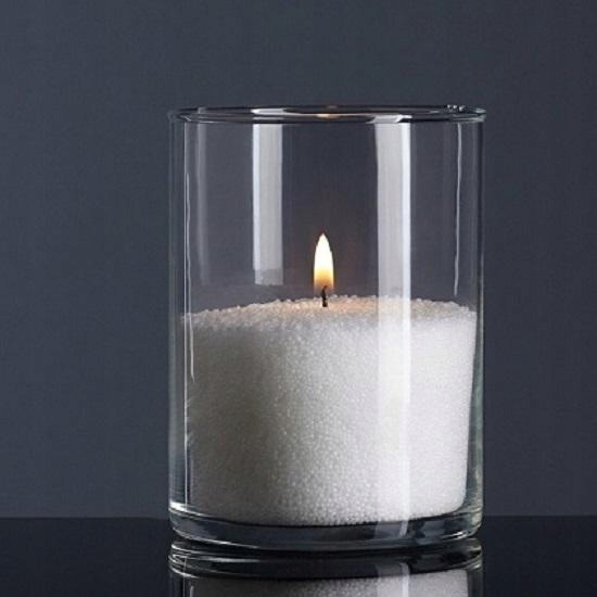 Wosk roślinny w proszku EcoSnow wosk sypany perłowy proszkowy do świec