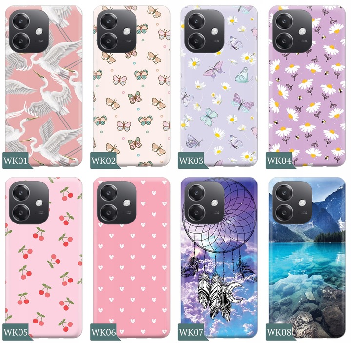 ETUI do OPPO A40 / A40M + SZKŁO HARTOWANE CASE WZORY