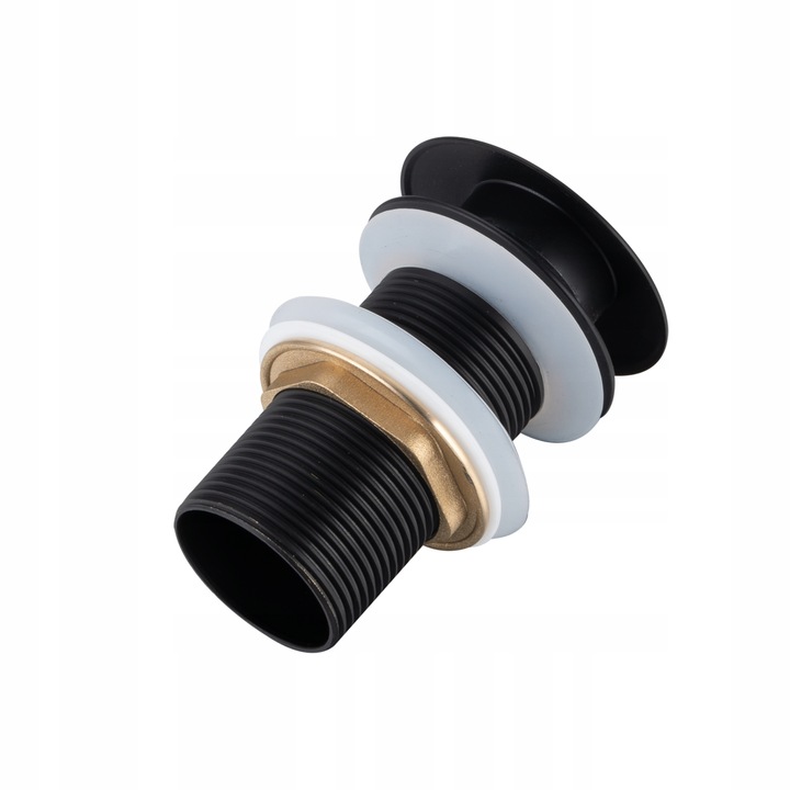 AQUAUNO KOREK DO UMYWALKI KLIK-KLAK CZARNY MOSIĘŻNY BEZ PRZELEWU model