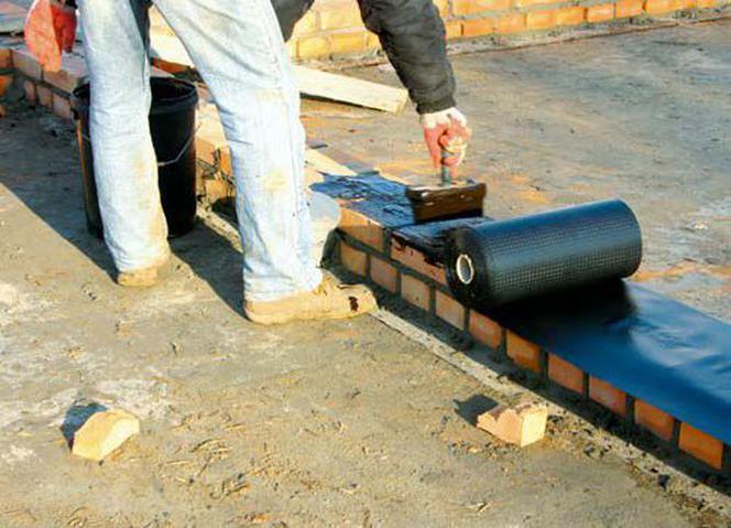 FOLIA FUNDAMENTOWA IZOLACJA POZIOMA FUNDAMENTÓW 30cm x 50mb