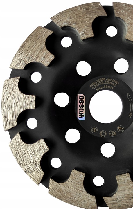 TARCZA Diamentowa Szlifierska 125 do TWARDEGO Betonu Kamienia T-ROX