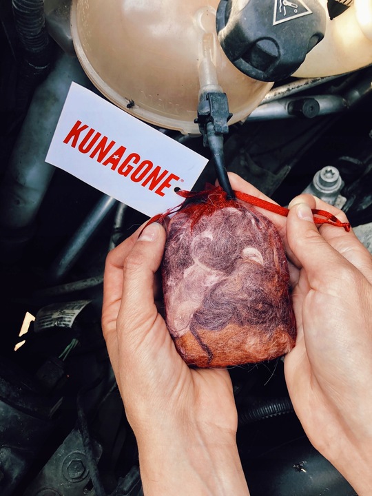 NATURALNY ODSTRASZACZ NA KUNY DO SAMOCHODU KUNAGONE PRZECIWKO KUNOM