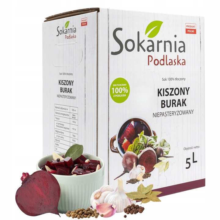 SOK Z KISZONEGO BURAKA 5l Zakwas Dobry Dla Organizmu i Dobrej Diety Zdrowy