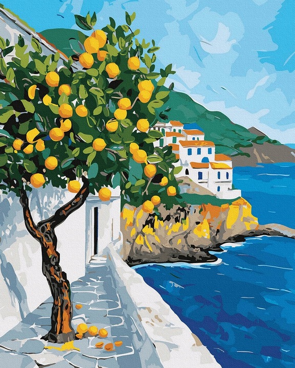 Malowanie po numerach iPicasso 40x50 cm na ramie