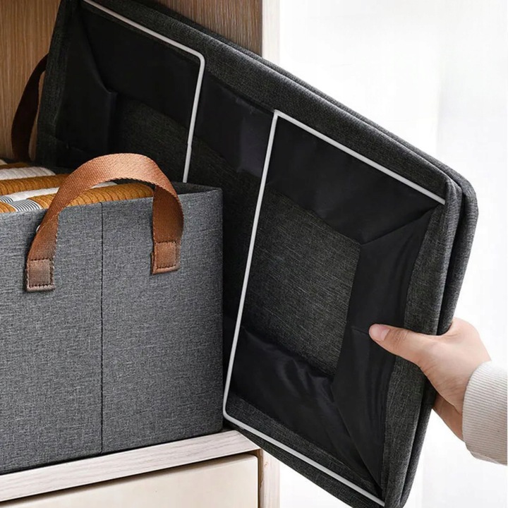 ZESTAW 5 X ORGANIZER NA UBRANIA DO SZUFLADY SZAFY PUDEŁKO ZE STELAŻEM