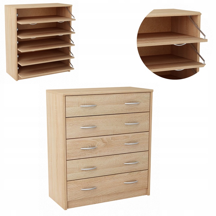 Szafka na buty 5S SONOMA regał na obuwie duża pojemna garderoba