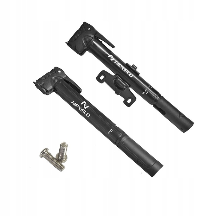 Pompka rowerowa ręczna do roweru podwójna głowica AV/DV/FV