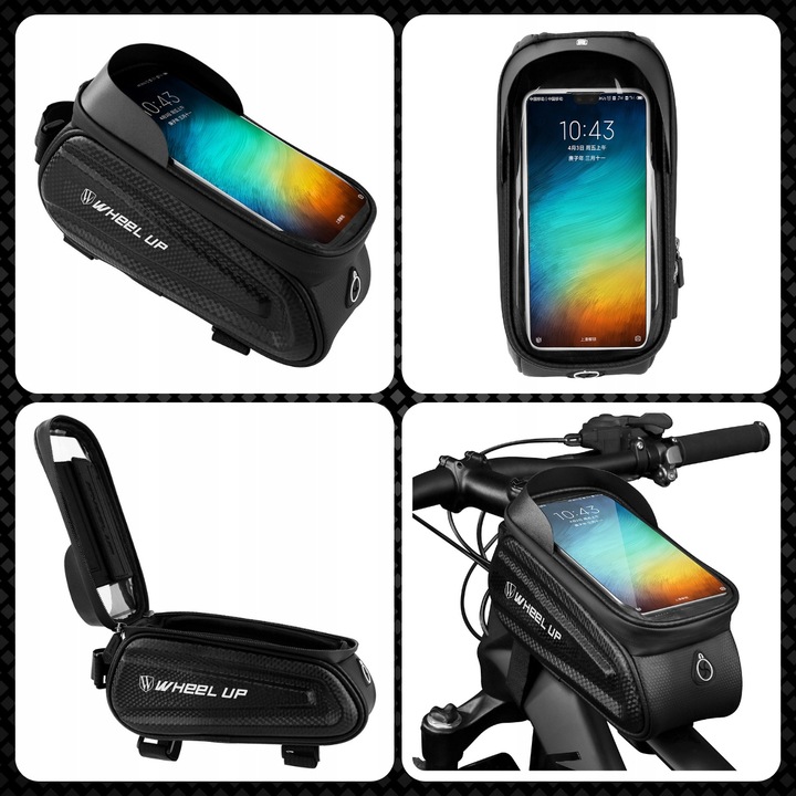 SAKWA ROWEROWA TORBA NA BAGAŻNIK ROWER ODBLASKOWA KUFER POJEMNA USZTYWNIANA