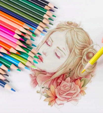 Brutfuner kredki olejowe ołówki kolorowe 120 szt.