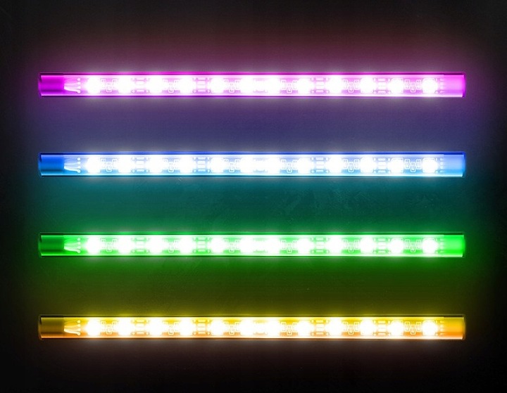 Oświetlenie LED RGB Wnętrza Pojazdu Auta Kabiny Tuning Zestaw Aplikacja