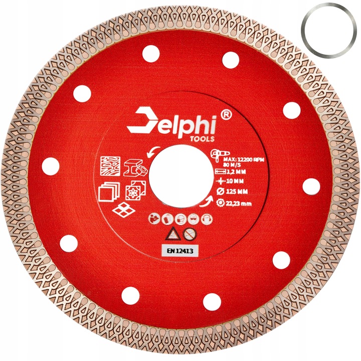 TARCZA DIAMENTOWA DO CIĘCIA GRESU PŁYTEK KAMIENIA CERAMIKI SPIEKU