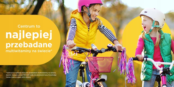 Multiwitamina Centrum Junior dla Dzieci minerały 30 tabletek