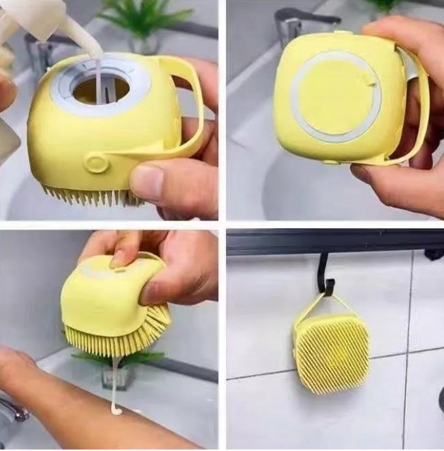 Szczotka silikonowa MYJKA do mycia PSA i KOTA 44Ż