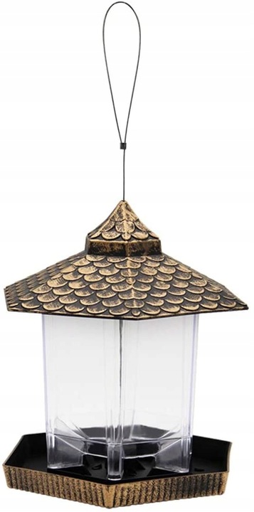 KARMNIK DLA PTAKÓW WISZĄCY NA KARMĘ ZIARNO