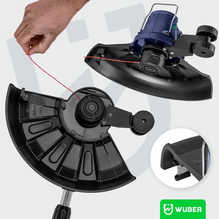 PODKASZARKA AKUMULATOROWA KOSA WYKASZARKA NA KOŁACH ŻYŁKI NOŻE AKU 2AH