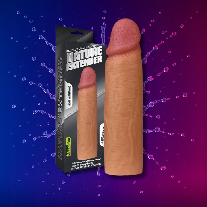 NAKŁADKA na PENISA realistyczna seks PRZEDŁUŻKA proteza penisa dla mężczyzn