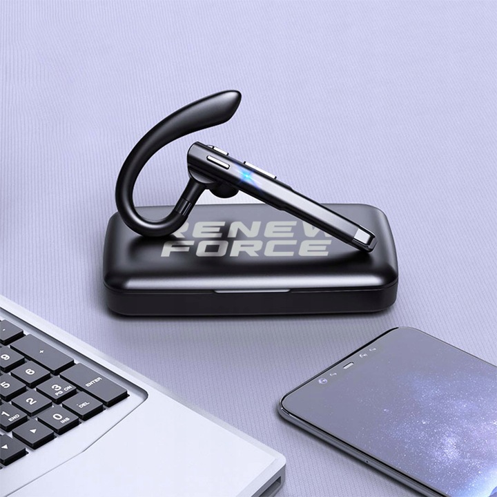 Bezprzewodowa słuchawka do rozmów BLUETOOTH mikrofon dla kierowców do ucha