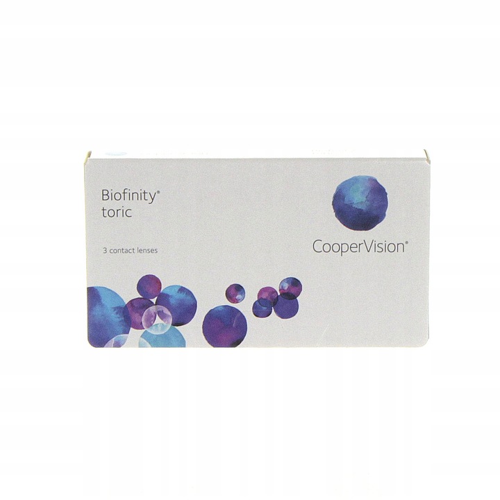Soczewki Biofinity Toric - 3 sztuki