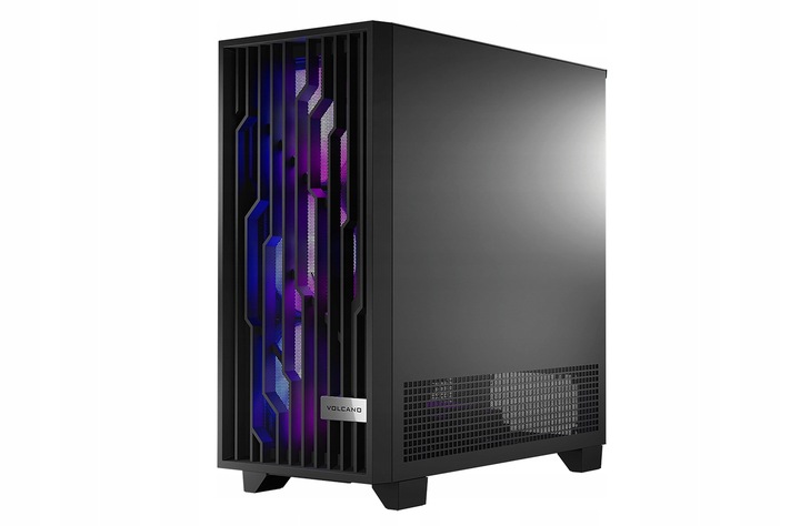 Gamingowa obudowa MODECOM VOLCANO PERUN APEX ARGB MIDI Black czarny