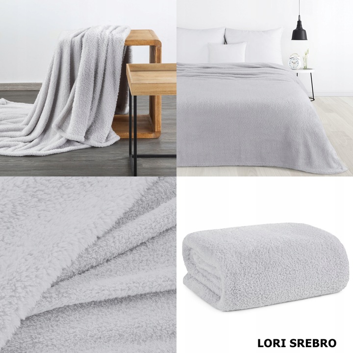 Komplet narzut na kanapę + fotele gruby ciepły koc mikrofibra 3D kolory HIT