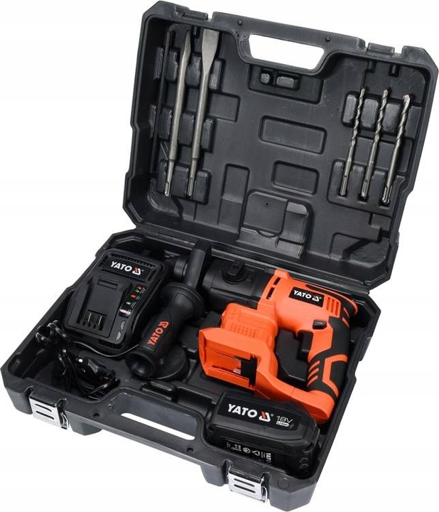 MŁOTOWIERTARKA UDAROWA AKUMULATOROWA SDS PLUS YATO