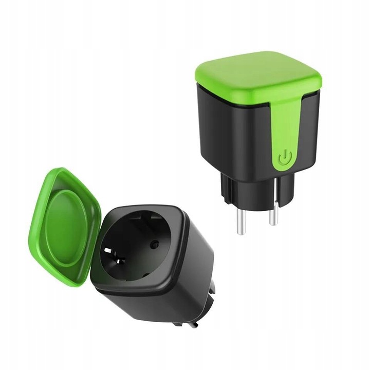 Gniazdko zewnętrzne WIFI 16A IP44 TUYA POMIAR