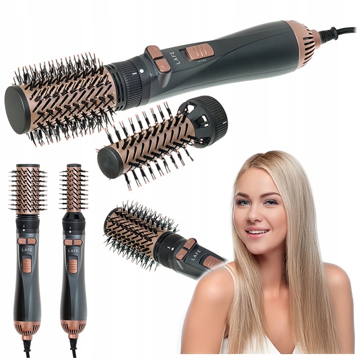 Lokówko-suszarka Obrotowa Lokówko Suszarka Do Włosów Regulacja Temp°C