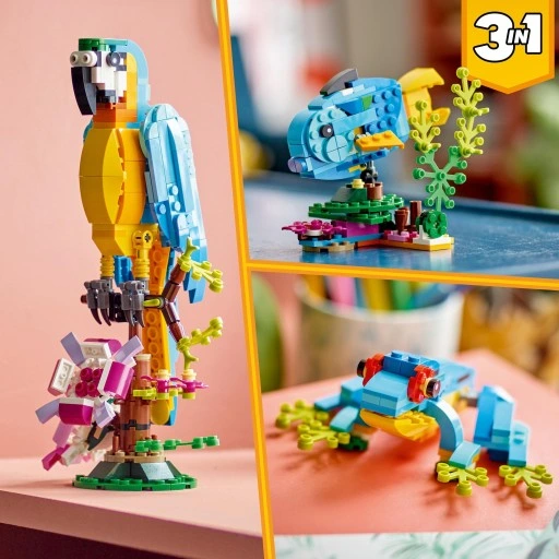 LEGO Creator Egzotyczna papuga 31136