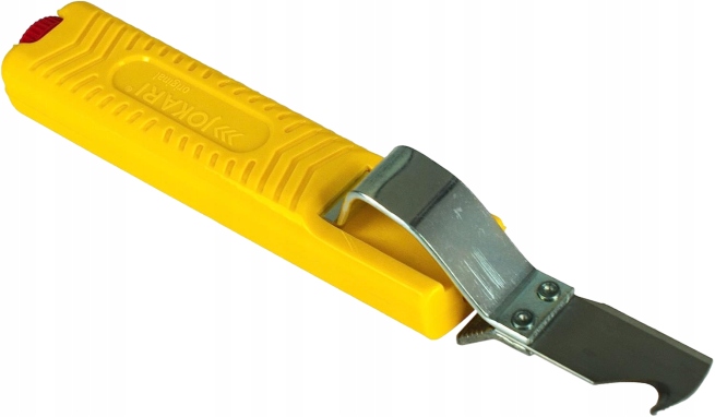 Nóż do ściągania izolacji Jokari ściągacz izolacji kabli JO10282 28h